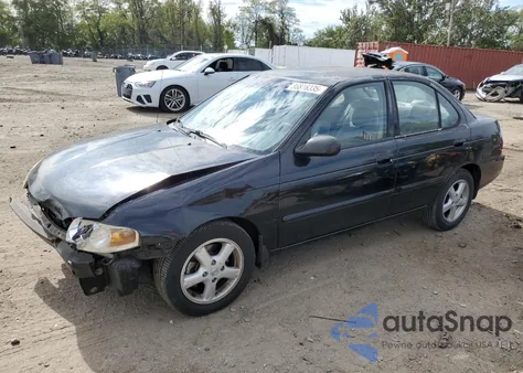 2004 Nissan Sentra 2.5S z USA, uszkodzony, nr VIN 3N1AB51A04L736886